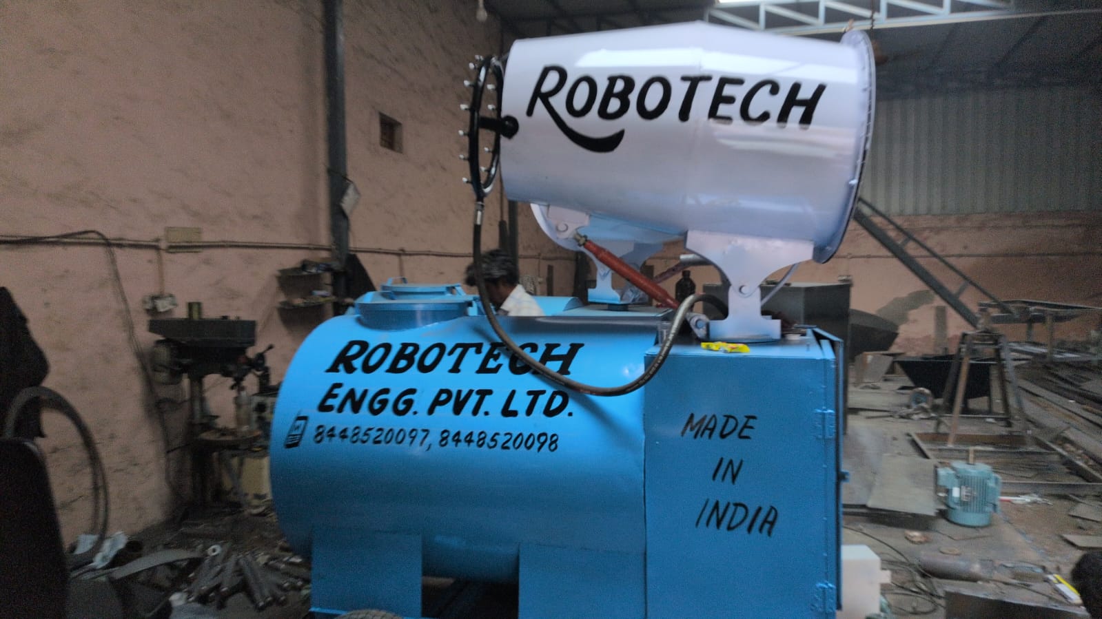 High pressure pump and motor assembly